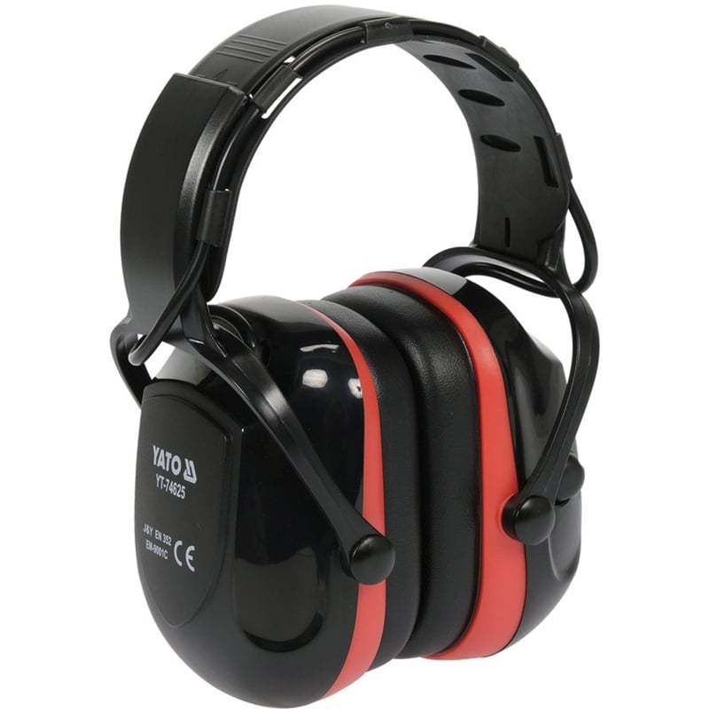 Наушники Yato электронные шумозащитные с интеллектуальной системой защиты слуха - фото 1