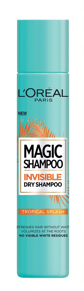 Сухой шампунь L’Oréal Paris Magic Shampoo Экзотика тропиков для всех типов волос, 200 мл - фото 1