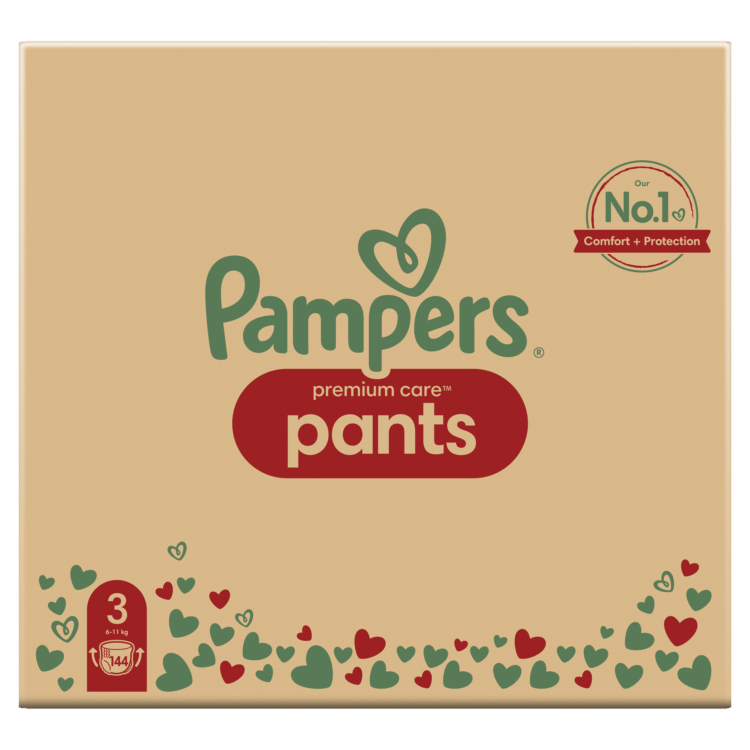 Підгузки-трусики Pampers Premium Care Pants Midi 3 (6-11 кг) 144 шт. - фото 2
