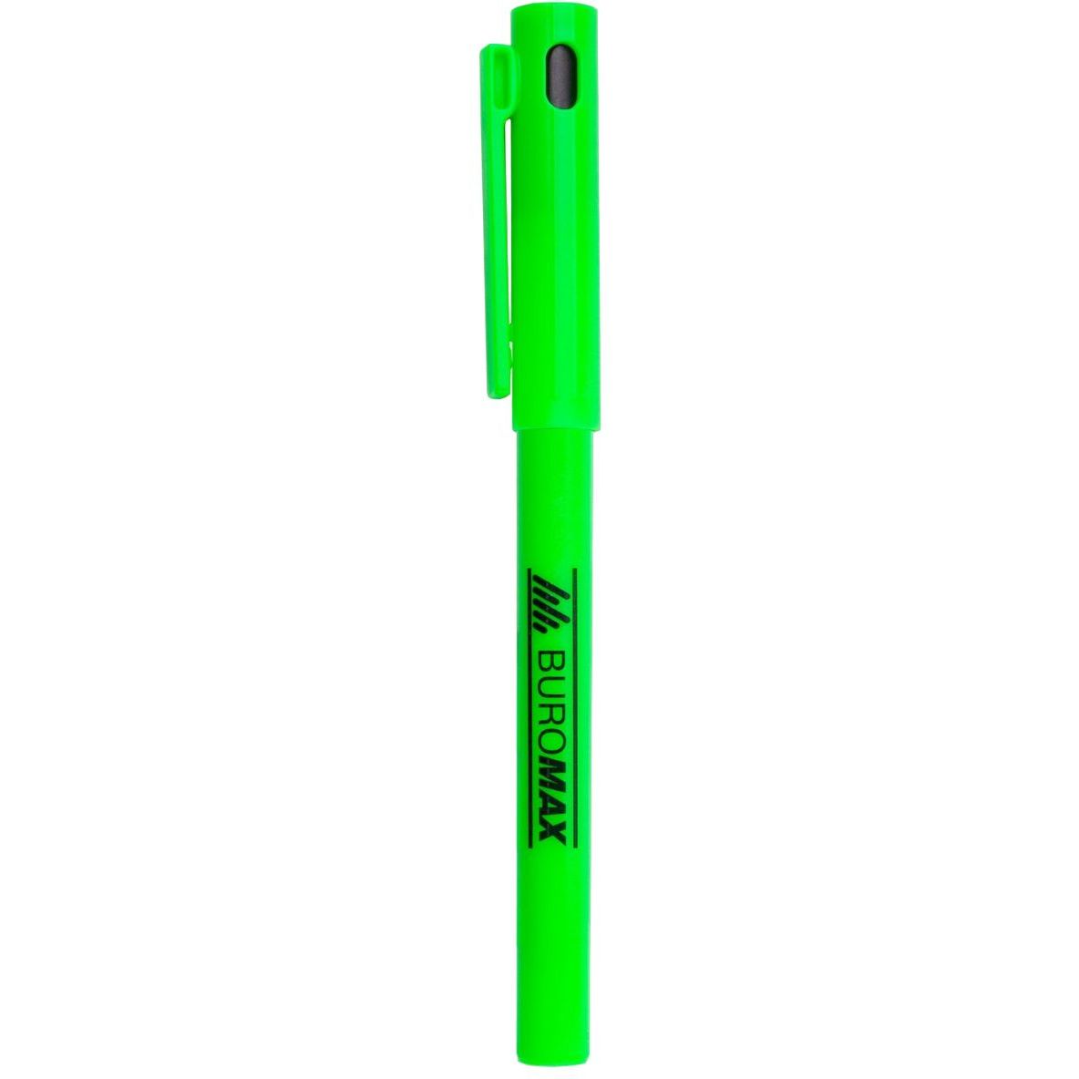 Текст-маркер Buromax Neon тонкий зеленый (BM.8907-04) - фото 1