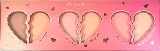Палетка для макіяжу Ruby Rose НВ-7520 №1 21 г (6295125027115) - фото 1