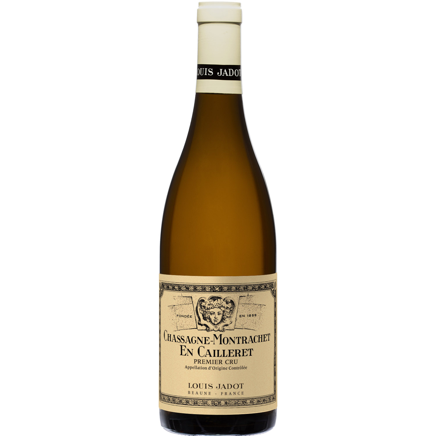 Вино Louis Jadot Chassagne-Montrachet 1er Cru en Cailleret 2020, белое, сухое, 0,75 л - фото 1