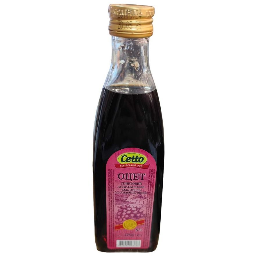 Уксус Cetto спиртовой 6% бальзамический 330 мл (904113) - фото 1