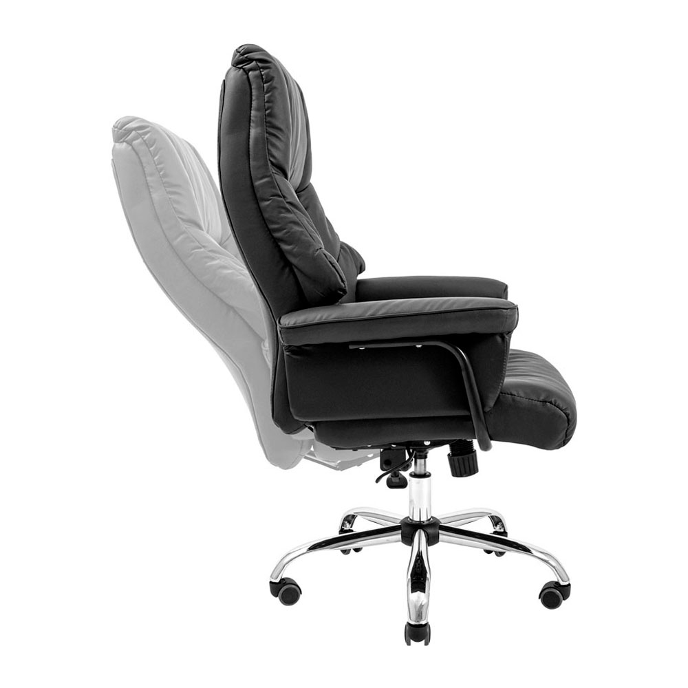 Кресло офисное Richman Конгрес Хром M-2 Широкий Anyfix Wide черный (RCM-1055) - фото 7