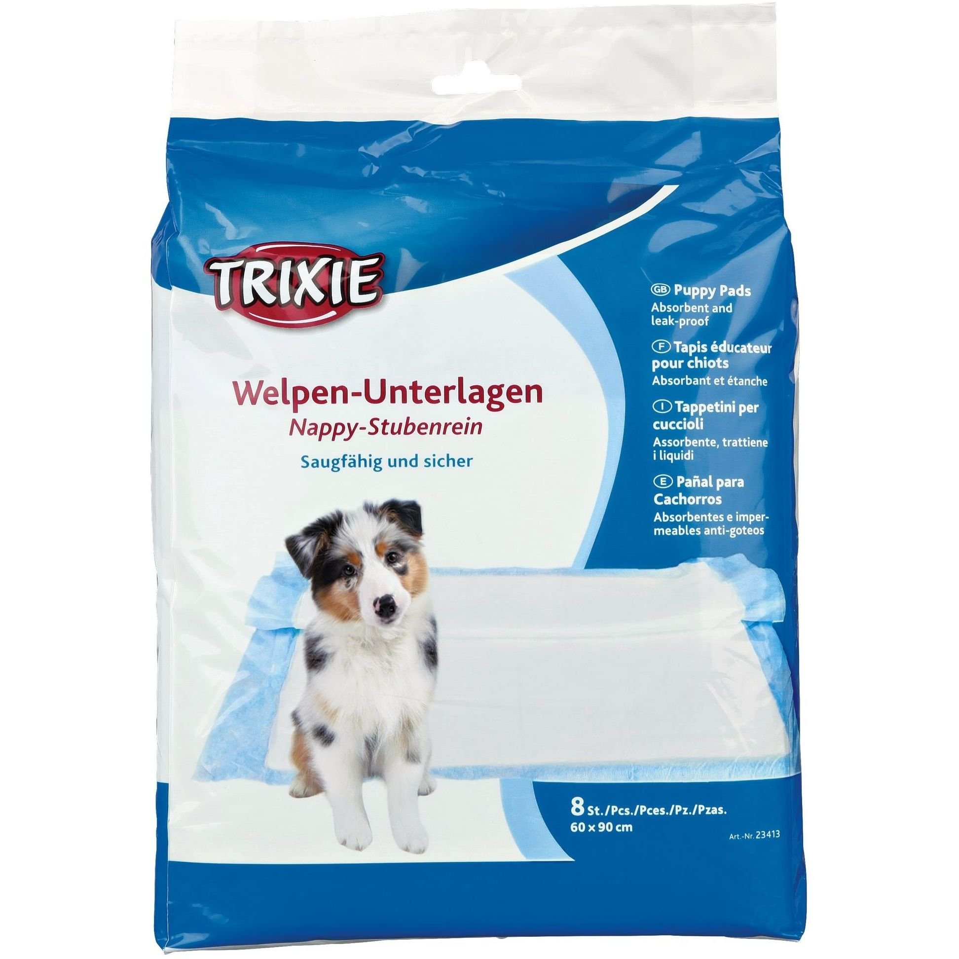 Пелюшки для собак Trixie, 90х60 см, 8 шт. - фото 1