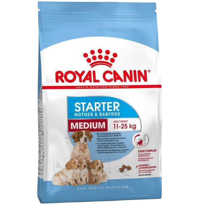 Сухий корм для самок та цуценят до 2 місяців Royal Canin Medium Starter, 12 кг (2993120) - фото 1