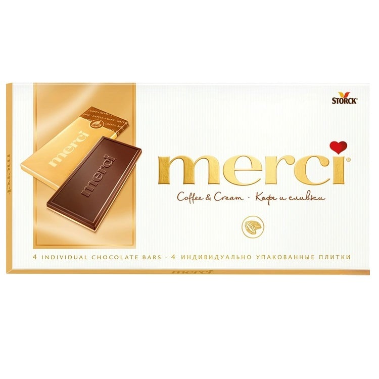 Шоколад Merci Кофе и сливки, 100 г (918840) - фото 2