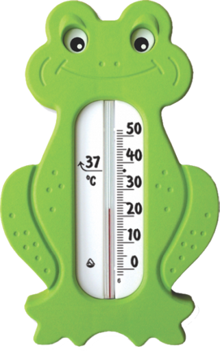 Термометр для ванной Стеклоприбор Сувенир В-3, зеленый (300150) - фото 1