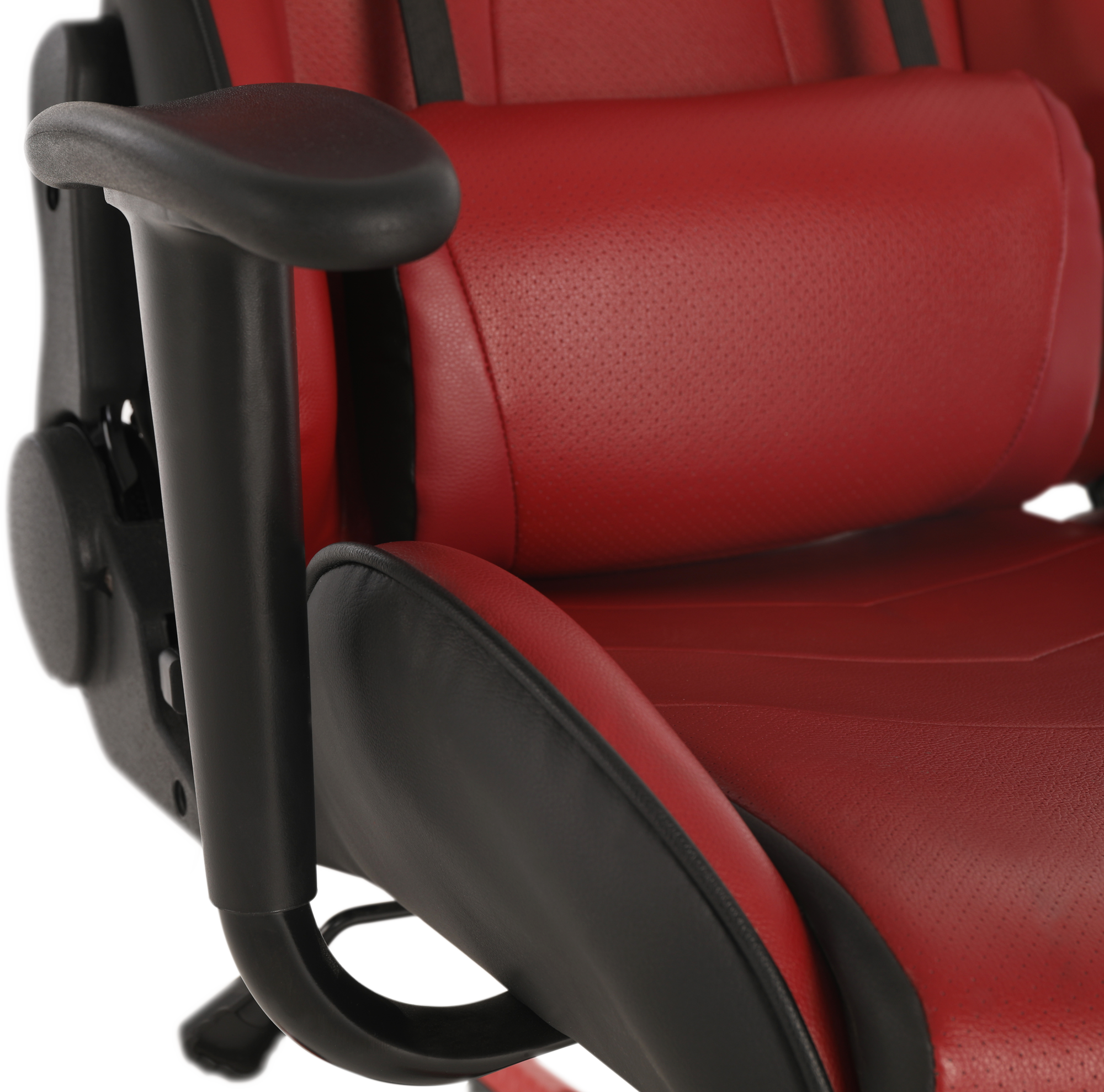 Геймерское кресло GT Racer черное с красным (X-2317 Black/Wine Red) - фото 11