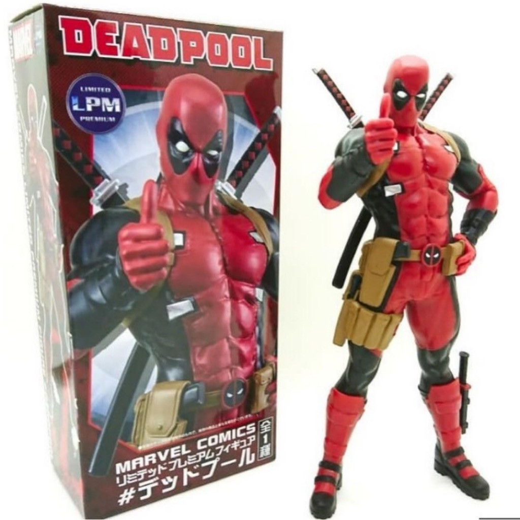 Фігурка Sega Limited Premium Marvel Марвел Deadpool Дедпул 18 см SLP M D - фото 2