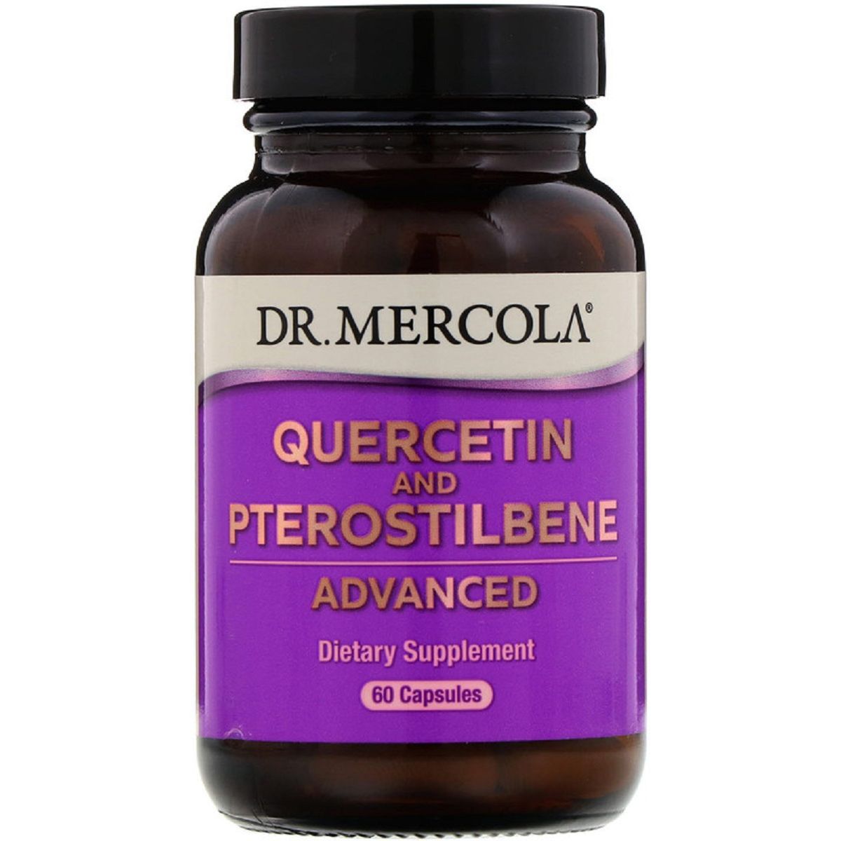 Антиоскиданти Dr. Mercola Quercetin and Pterostilbene Advanced 60 капсул - фото 1