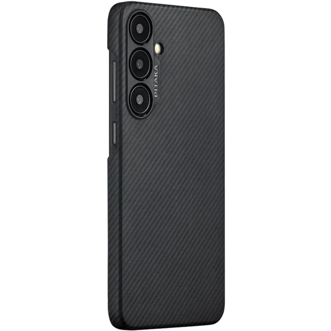 Чохол-накладка Pitaka MagEZ Case 4 Twill Black/Grey для Samsung Galaxy S24 Plus (KS2401S) - фото 2