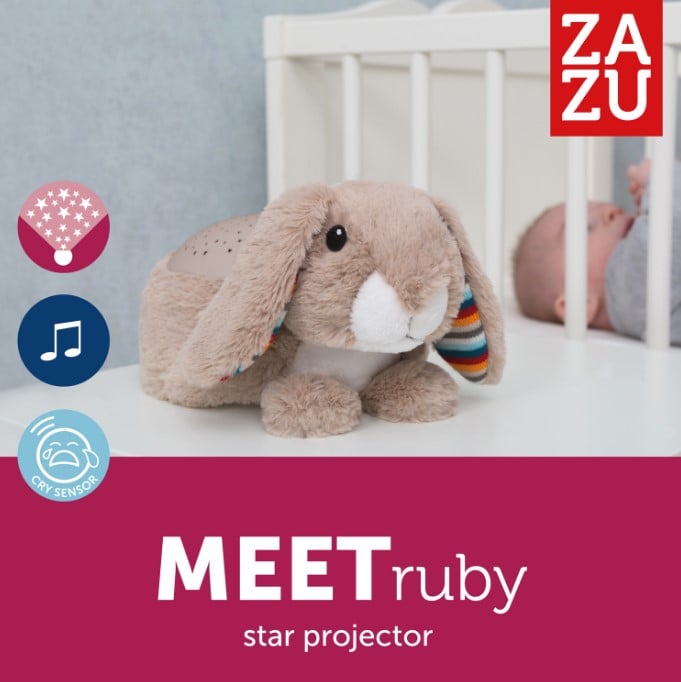 Ночник-проектор Zazu Ruby Кролик (ZA-RUBY-01) - фото 6