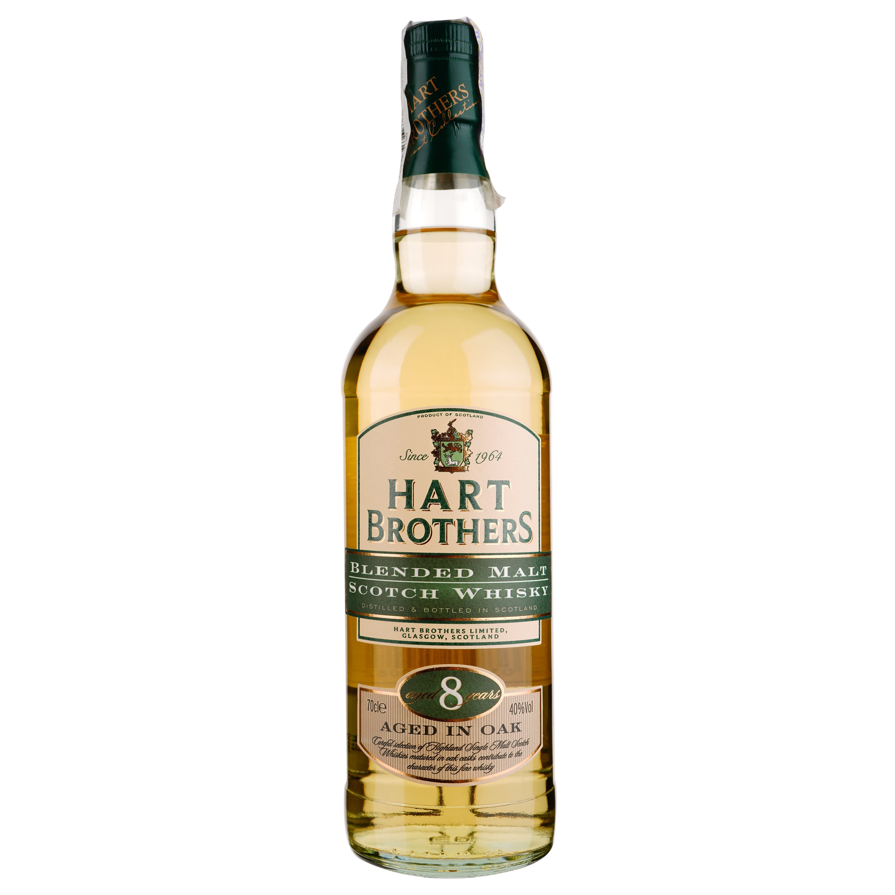 Виски шотландский Port Fin Hart Brothers Blended Malt 8 YO, 40%, 0,7 л - фото 1