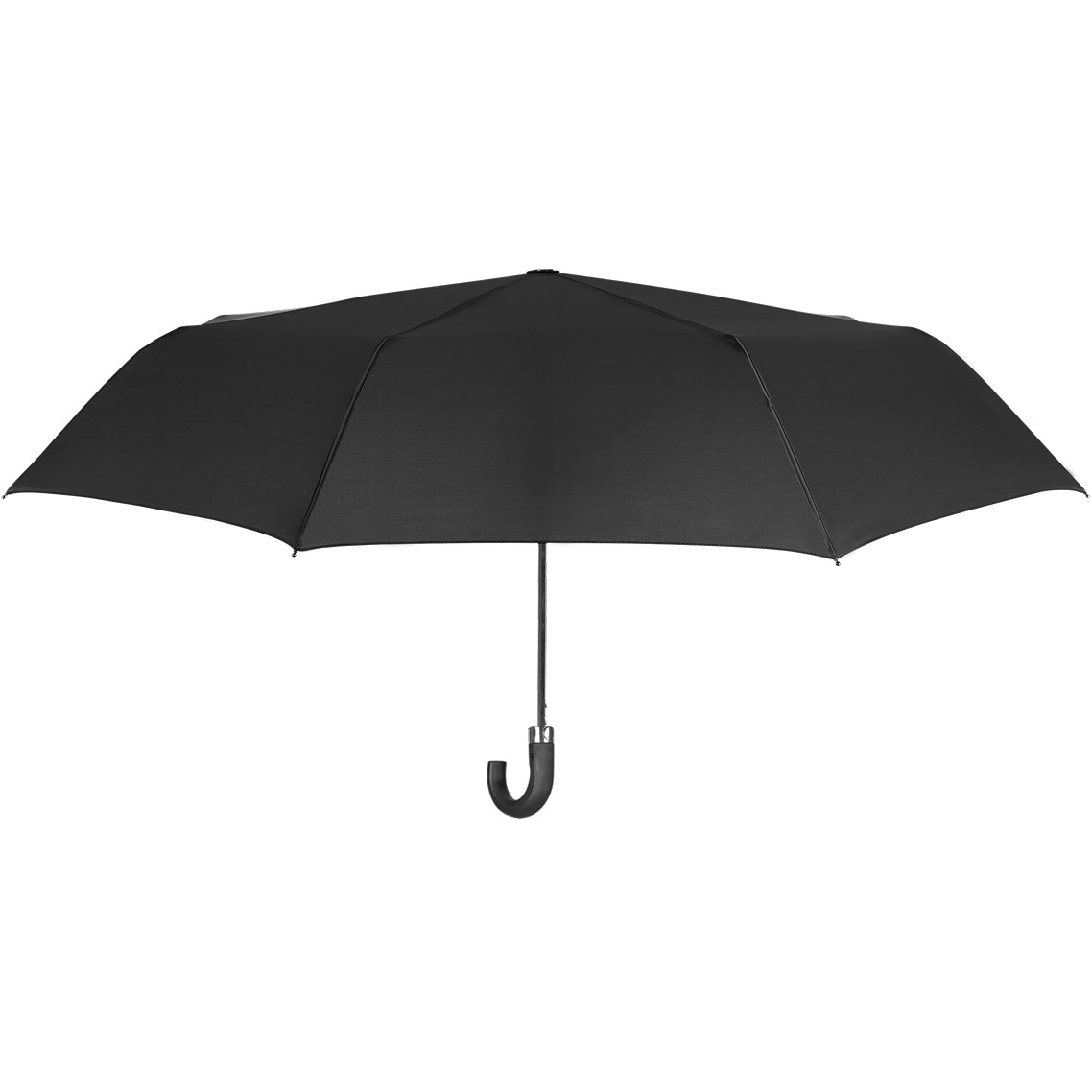 Зонтик Perletti New Basic складной автоматический черный (12325) - фото 1