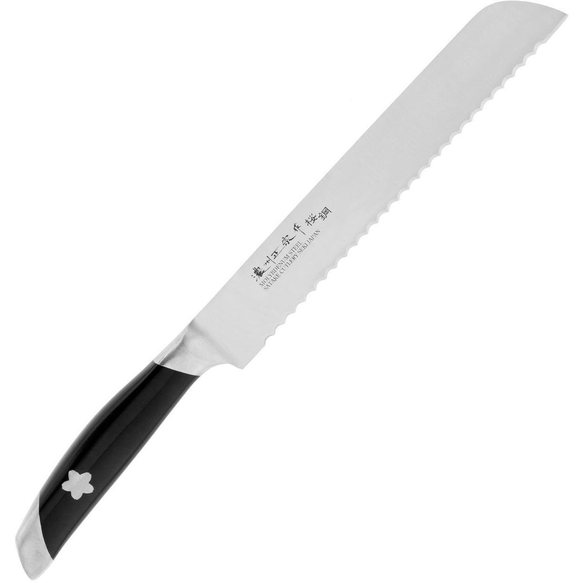 Кухонный нож для хлеба Satake 200 мм Черный 000271992 - фото 1