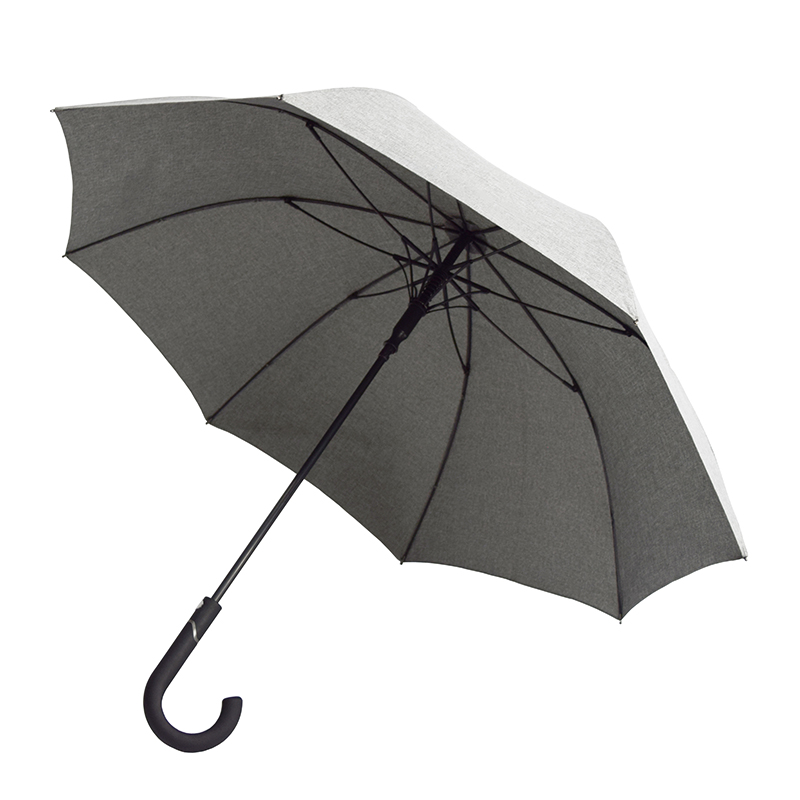Зонт-трость Line art Status, серый (45770-7) - фото 1