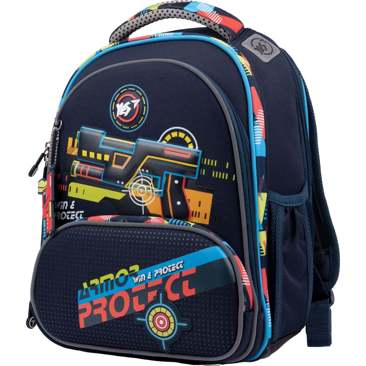 Photos - School Bag Yes Рюкзак каркасний  S-30 Juno Ultra Premium Blaster, синій  (553155)