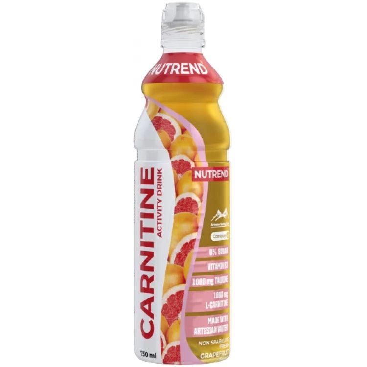 Напій з карнітином Nutrend Carnitin activity drink грейпфрут 750 мл - фото 1