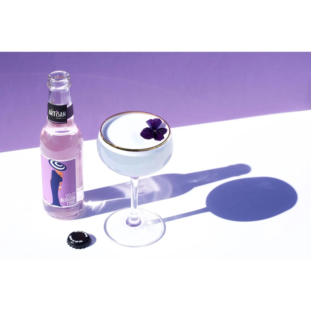 Напій Artisan Drinks Co. Violet Blossom Tonic безалкогольний 0.2 л - фото 4