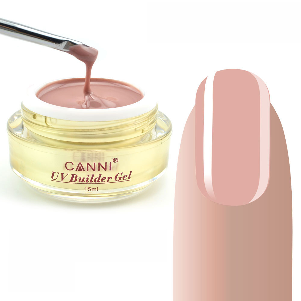Конструирующий гель Canni 304 Cover Pink 15 мл - фото 2