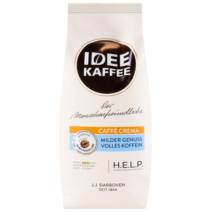Кава в зернах Idee Kaffee J.J. Darboven Caffe Crema, 1 кг (896159) - фото 1