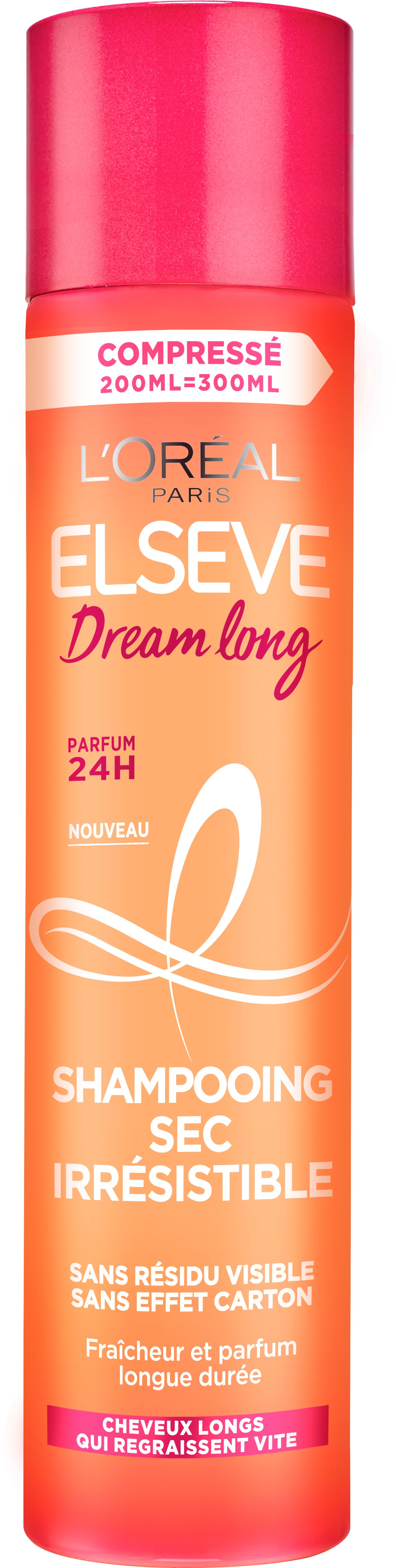 Сухой шампунь L'Oreal Paris Dream Long для длинных склонных к жирности волос, 200 мл - фото 1