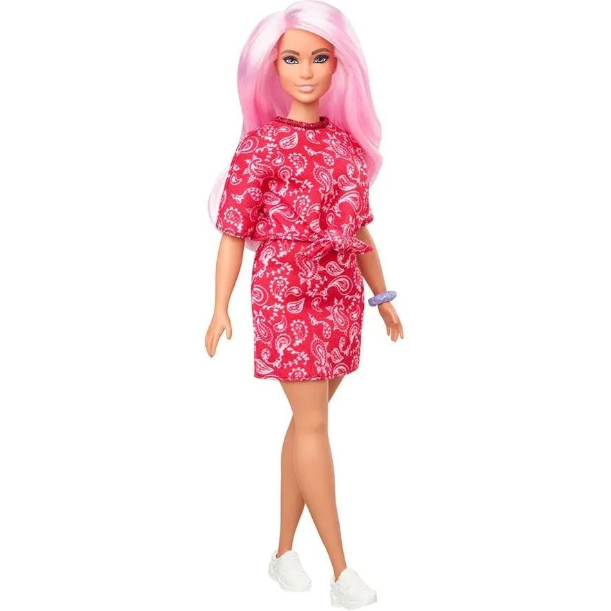 Лялька Barbie Модниця у червоній сукні (GHW65) - фото 1