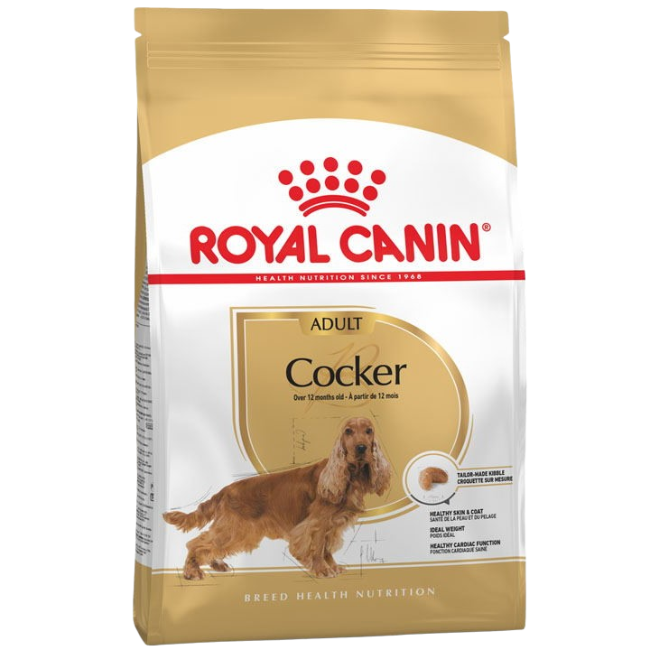 Сухой корм для взрослых собак породы Кокер спаниель Royal Canin Cocker Adult, 3 кг (3969030) - фото 1