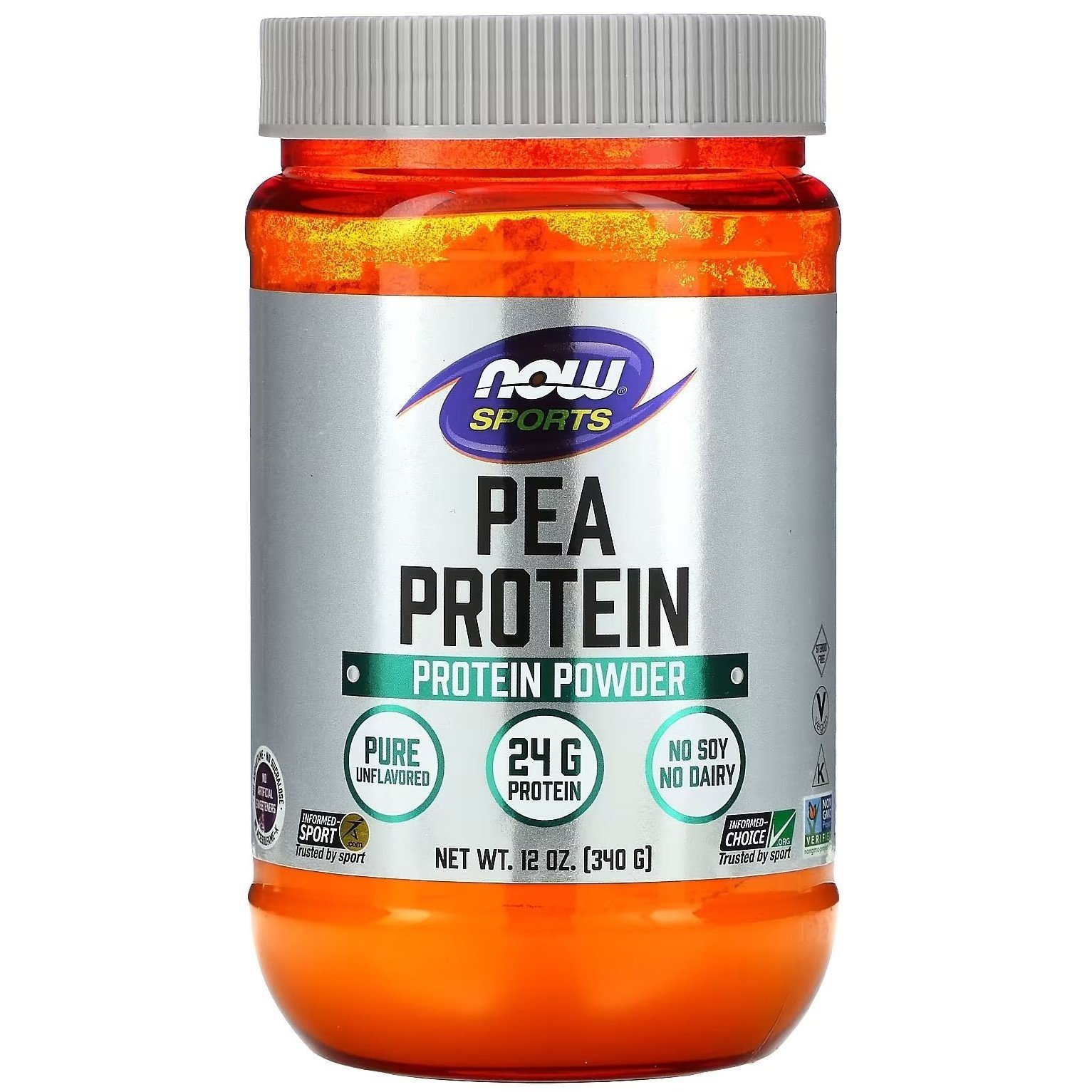 Гороховый протеин Now Pea Protein Sports 340 г - фото 1