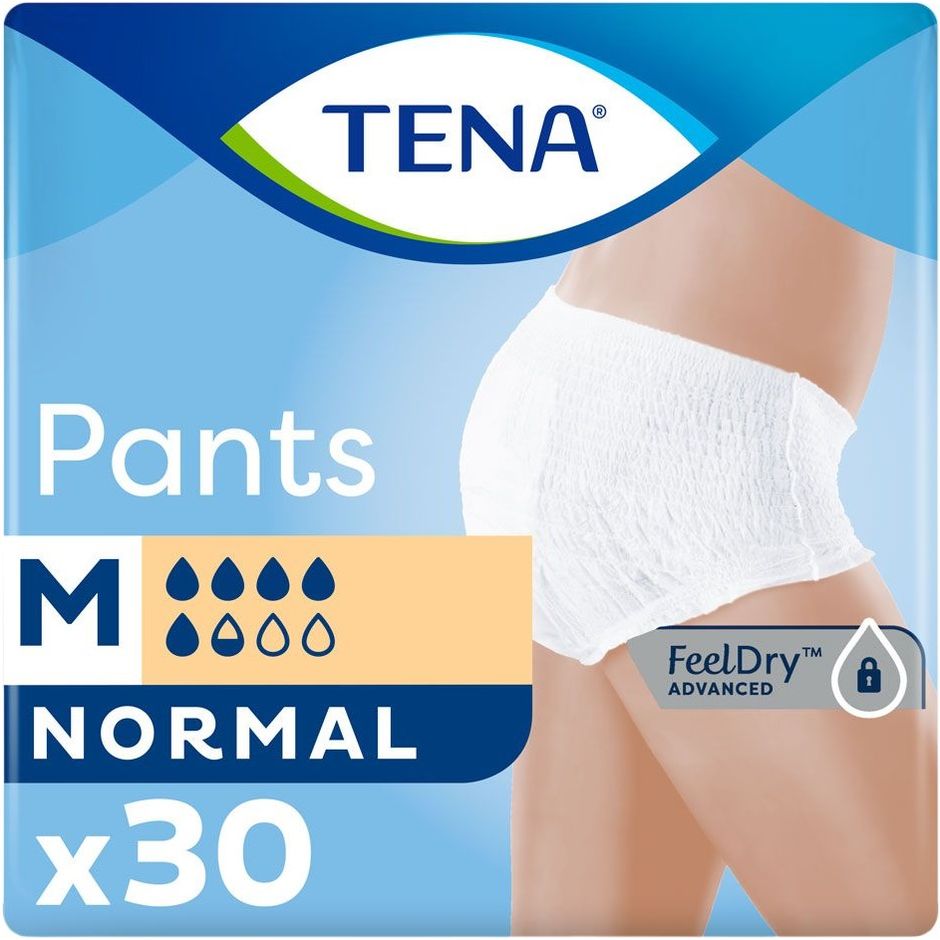 Трусы-подгузники для взрослых Tena Pants Normal Medium 30 шт. - фото 1