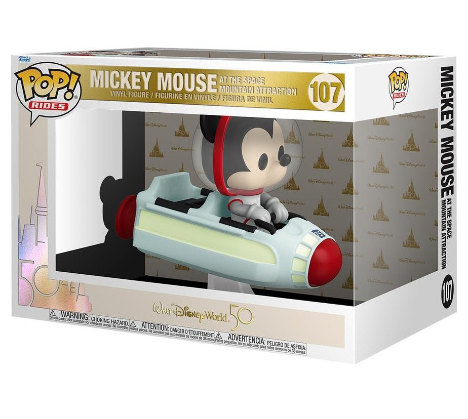 Фігурка Funko Pop Фанко Поп Дисней Disney Микки Маус на аттракционе «Космическая гора» Микки Маус на космическом горном аттракцион - фото 3