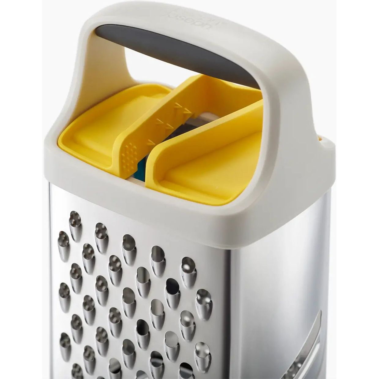 Терка з ємністю Joseph Joseph Multi-Grip Box Grater жовта (20225) - фото 9