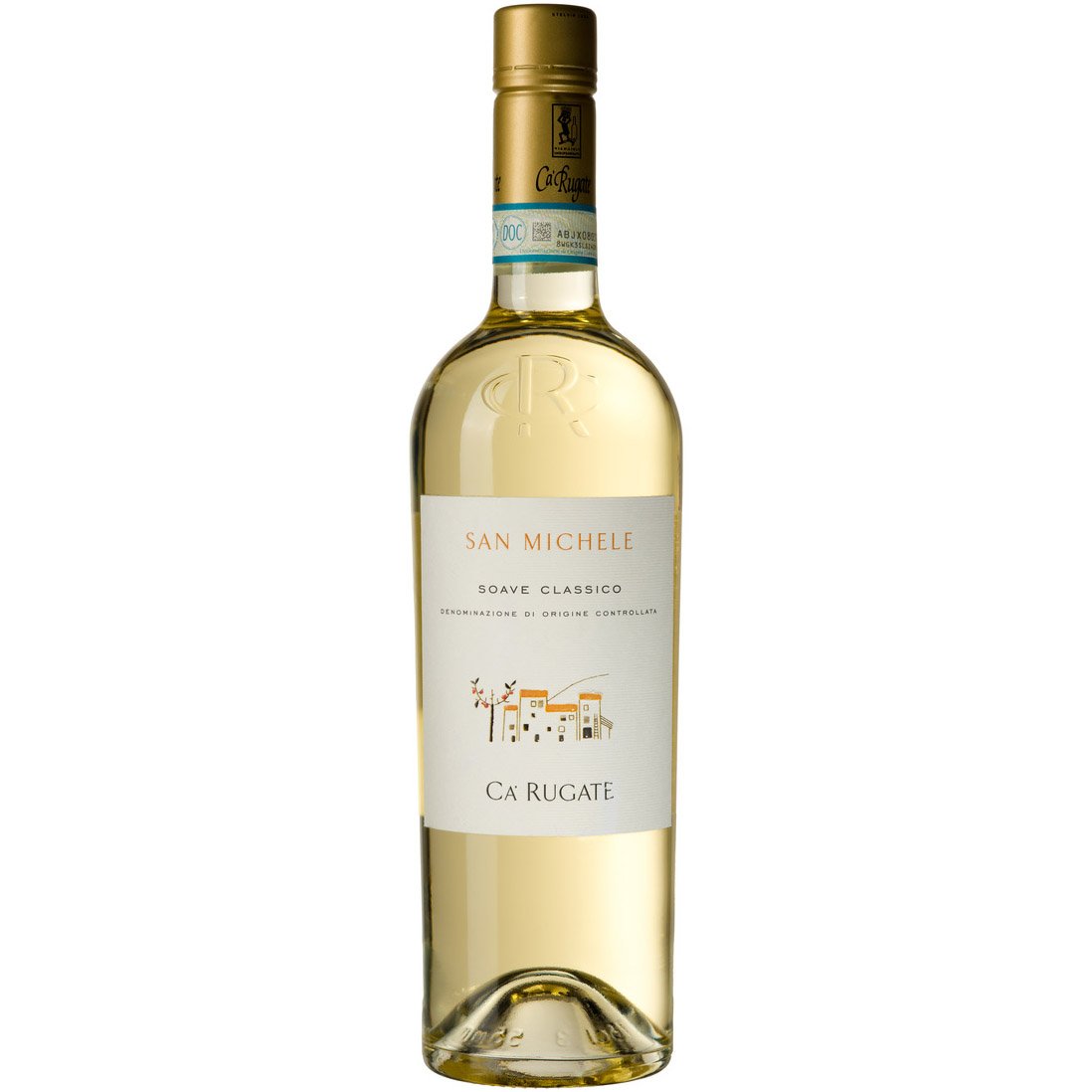 Вино Ca' Rugate San Michelle Soave Classico DOC 2022 белое сухое 0.75 л - фото 1