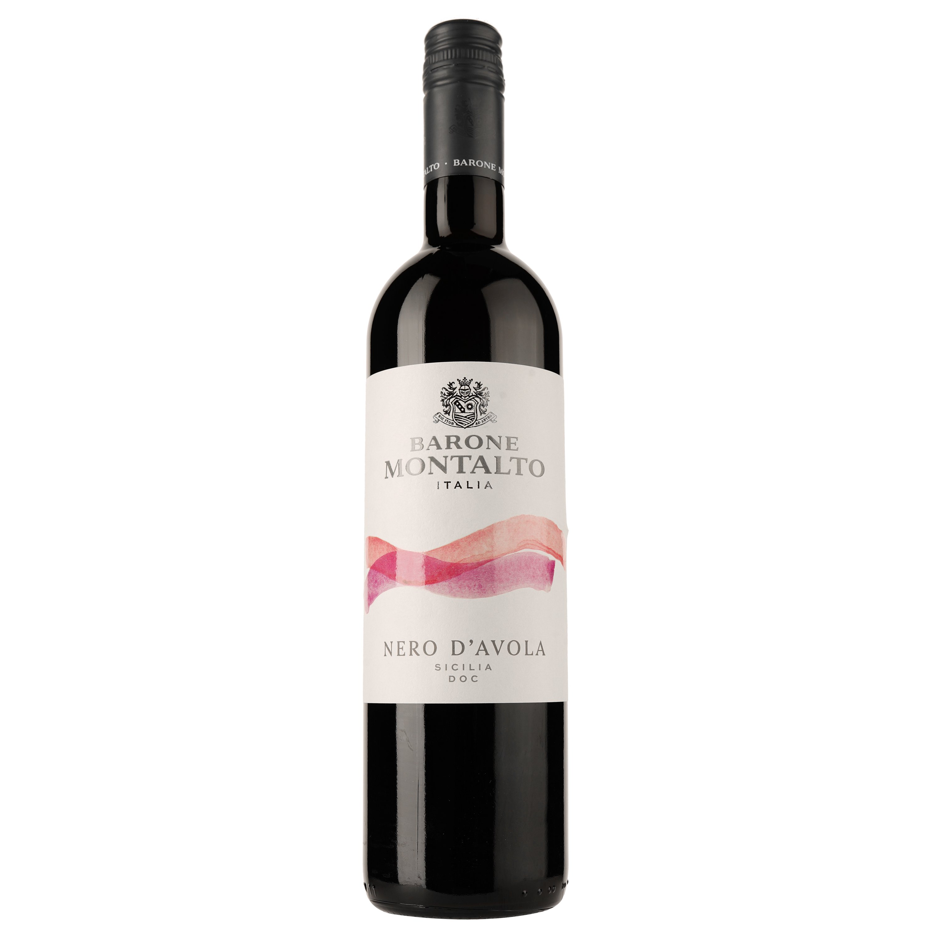 Вино Barone Montalto Nero d'Avola Sicilia DOС, красное, сухое, 0,75 л - фото 1