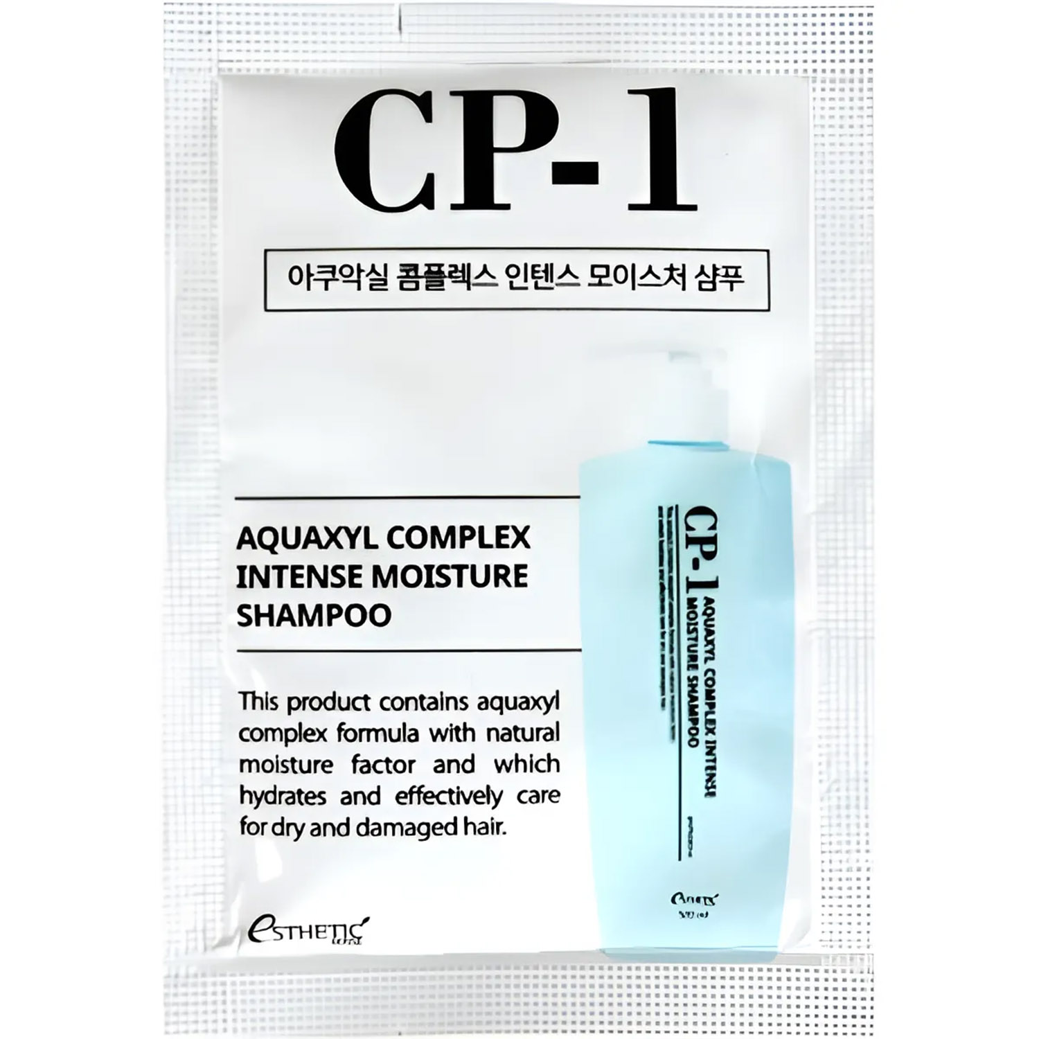 Шампунь для волос Esthetic House CP-1 Aquaxyl Complex Intense Moisture Shampoo увлажняющий 8 мл - фото 1