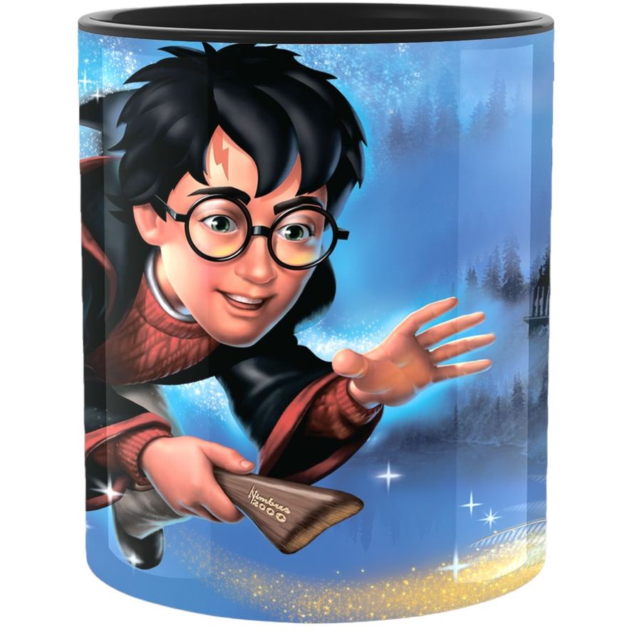 Кружка GeekLand Harry Potter Гарри Поттер art images HP.02.026 черная - фото 1