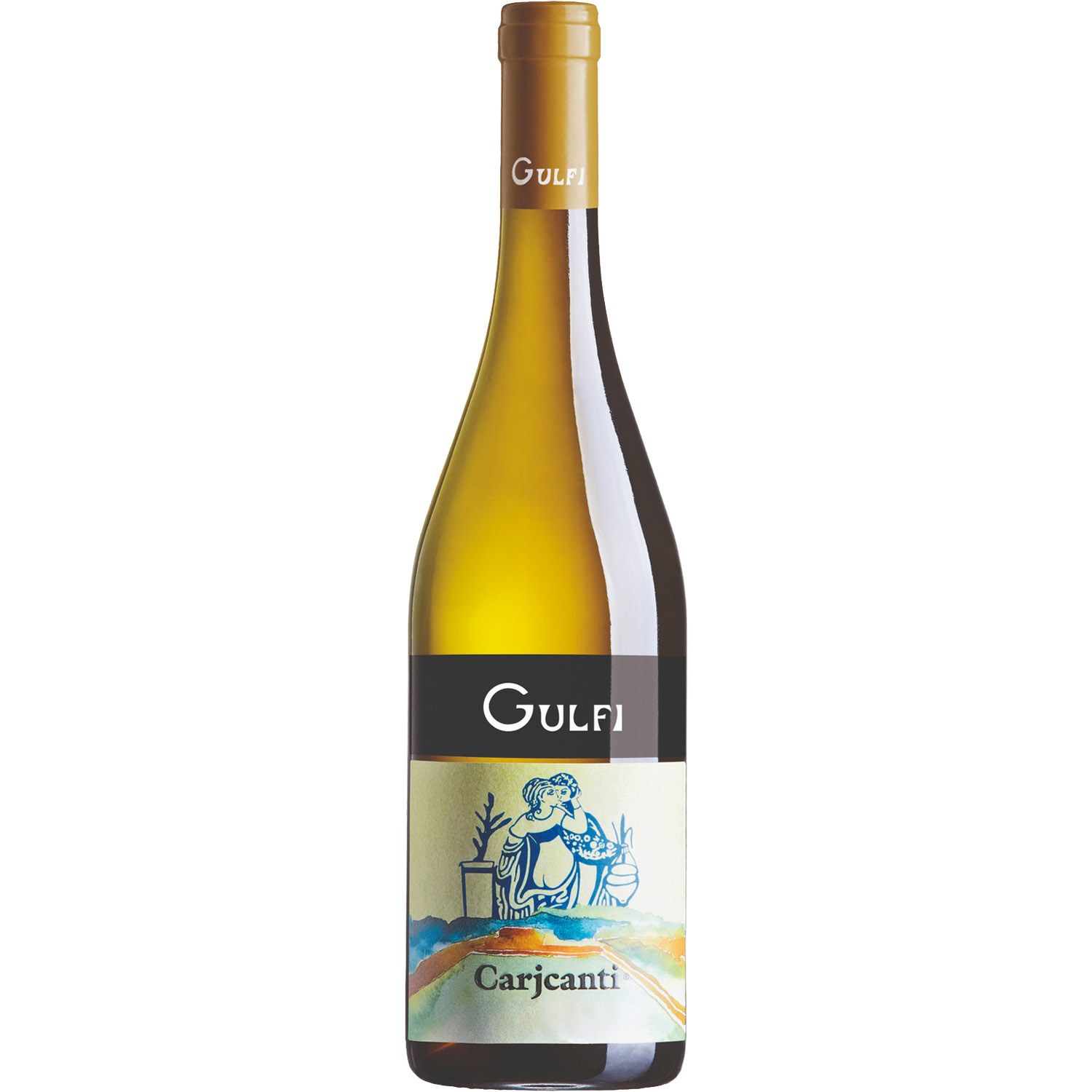 Вино Gulfi Carjcanti 2019, белое, сухое, 0,75 л - фото 1