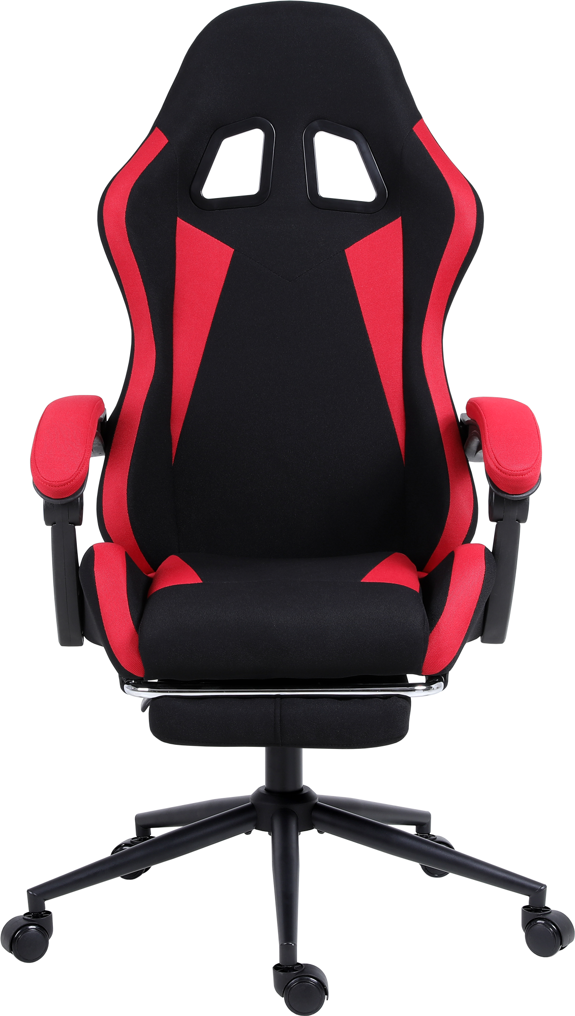 Геймерское кресло GT Racer черное с красным (X-2324 Fabric Black/Red) - фото 9