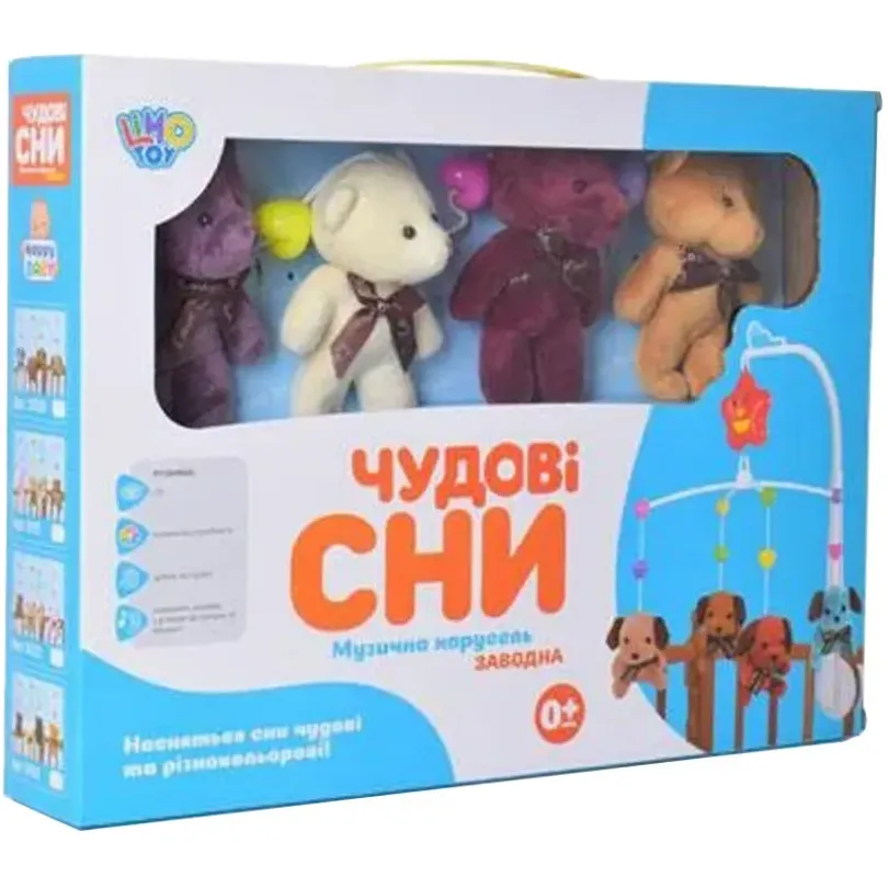 Карусель на ліжечко Limo Toy Чудові сни D120-21-22-23 D123 - фото 1