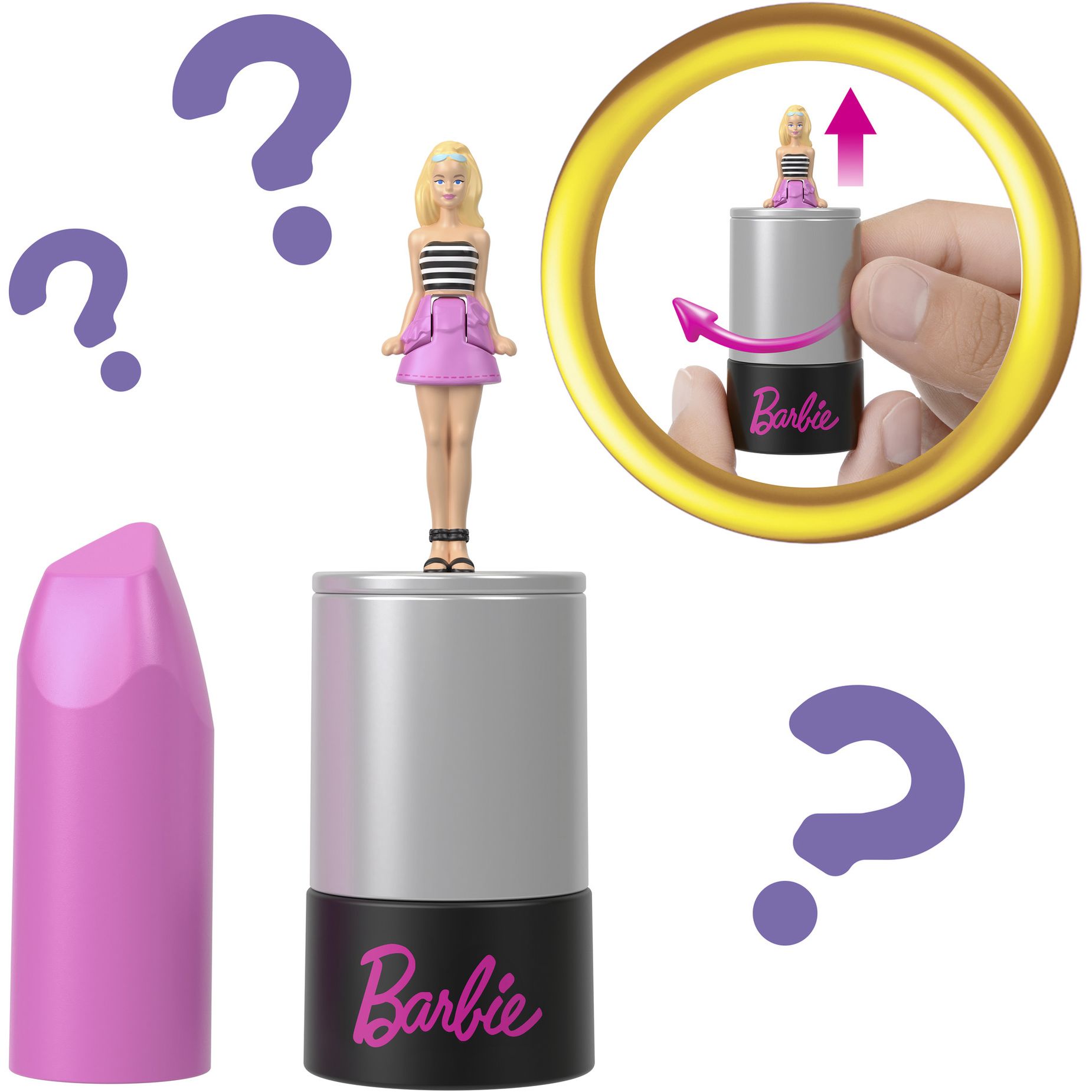 Мінілялечка сюрприз Barbie Mini BarbieLand Модниця в асортименті (HYF19) - фото 3