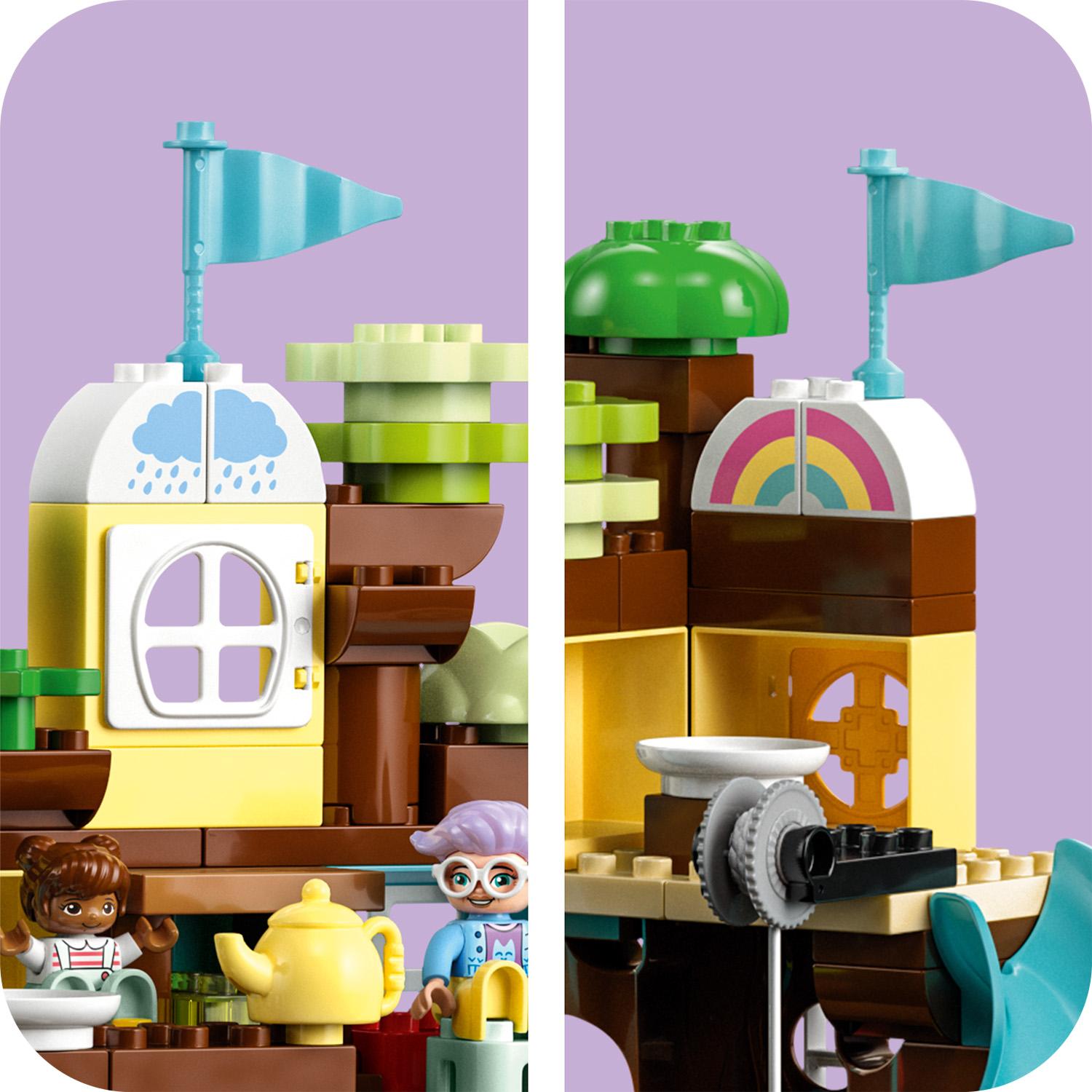 Конструктор LEGO DUPLO Town Будиночок на дереві 3 в 1, 136 деталей (10993) - фото 6