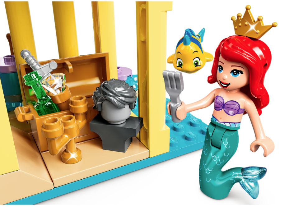 Конструктор LEGO Disney Princess Підводний палац Аріель, 498 деталей (43207) - фото 6