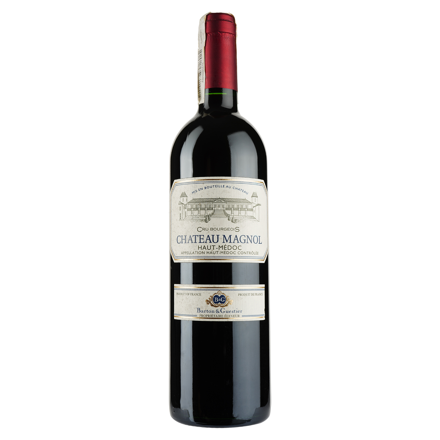 Вино Barton&Guestier Chateau Magnol, красное, сухое, 12,5%, 0,75 л (371301) - фото 1