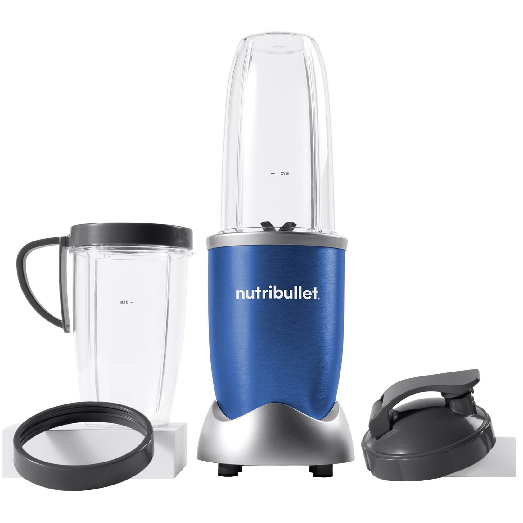 Стационарный блендер Nutribullet Pro NB 907BL 900W Blue - фото 2