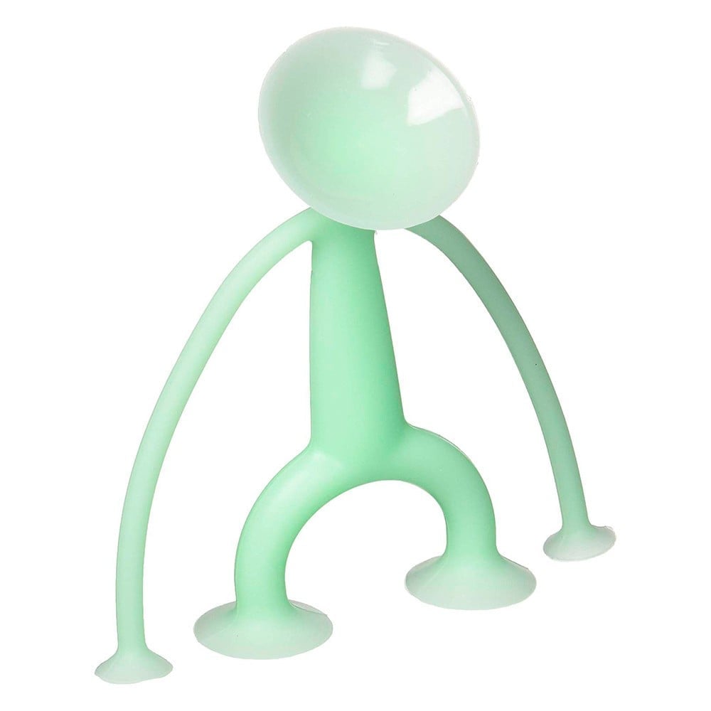 Игрушка-антистресс Moluk Уги взрослый Glow, 13 см, флуоресцентная, зеленая (43110) - фото 2