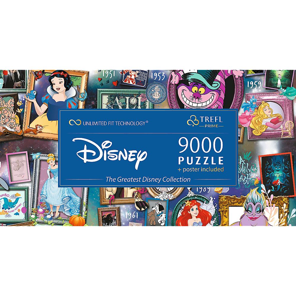 Пазли Trefl Безмежна колекція: Найбільша колекція Disney 9000 елементів - фото 3