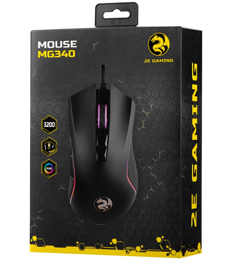 Игровая мышь 2E Gaming MG340 RGB USB 3200 dpi - фото 5