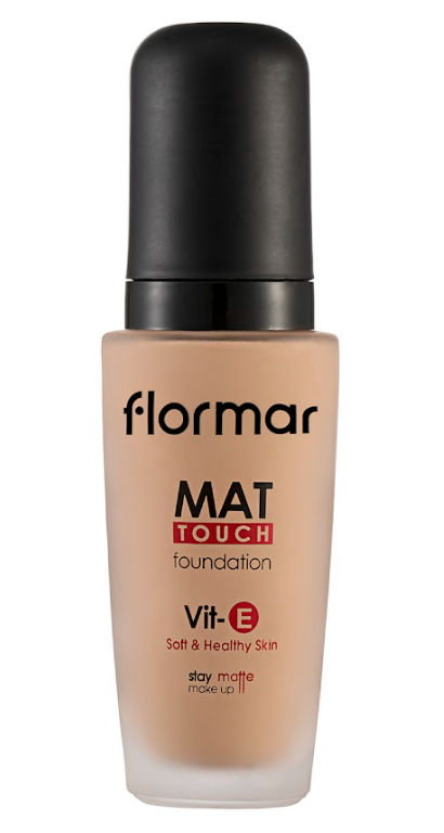 Тональная основа Flormar Mat Touch, тон 303 (Classic Beige), 30 мл (8000019544833) - фото 1