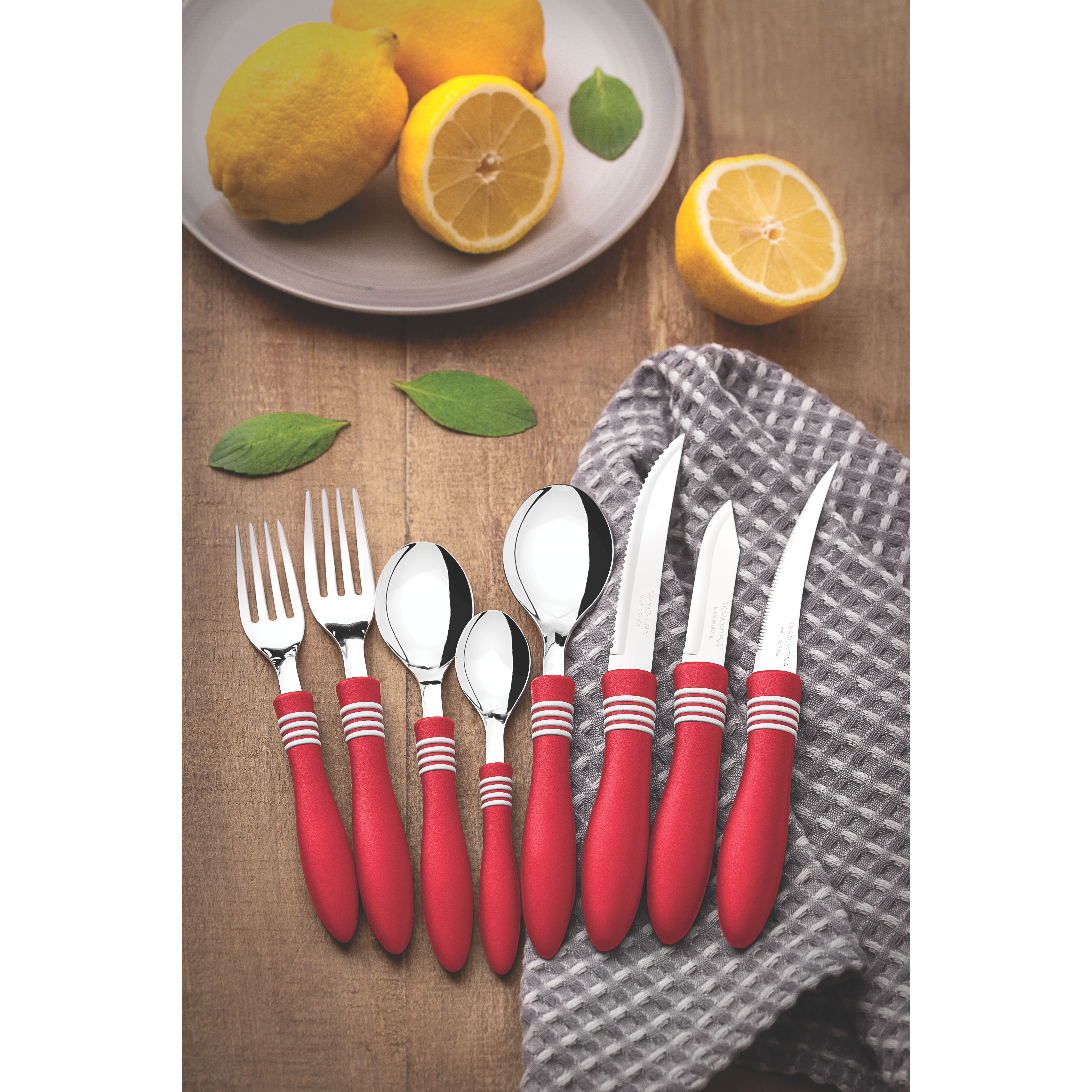 Нож для томатов Tramontina Cor&Cor 127 мм красный (23462/175) - фото 3